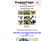Tablet Screenshot of buggybags.co.uk